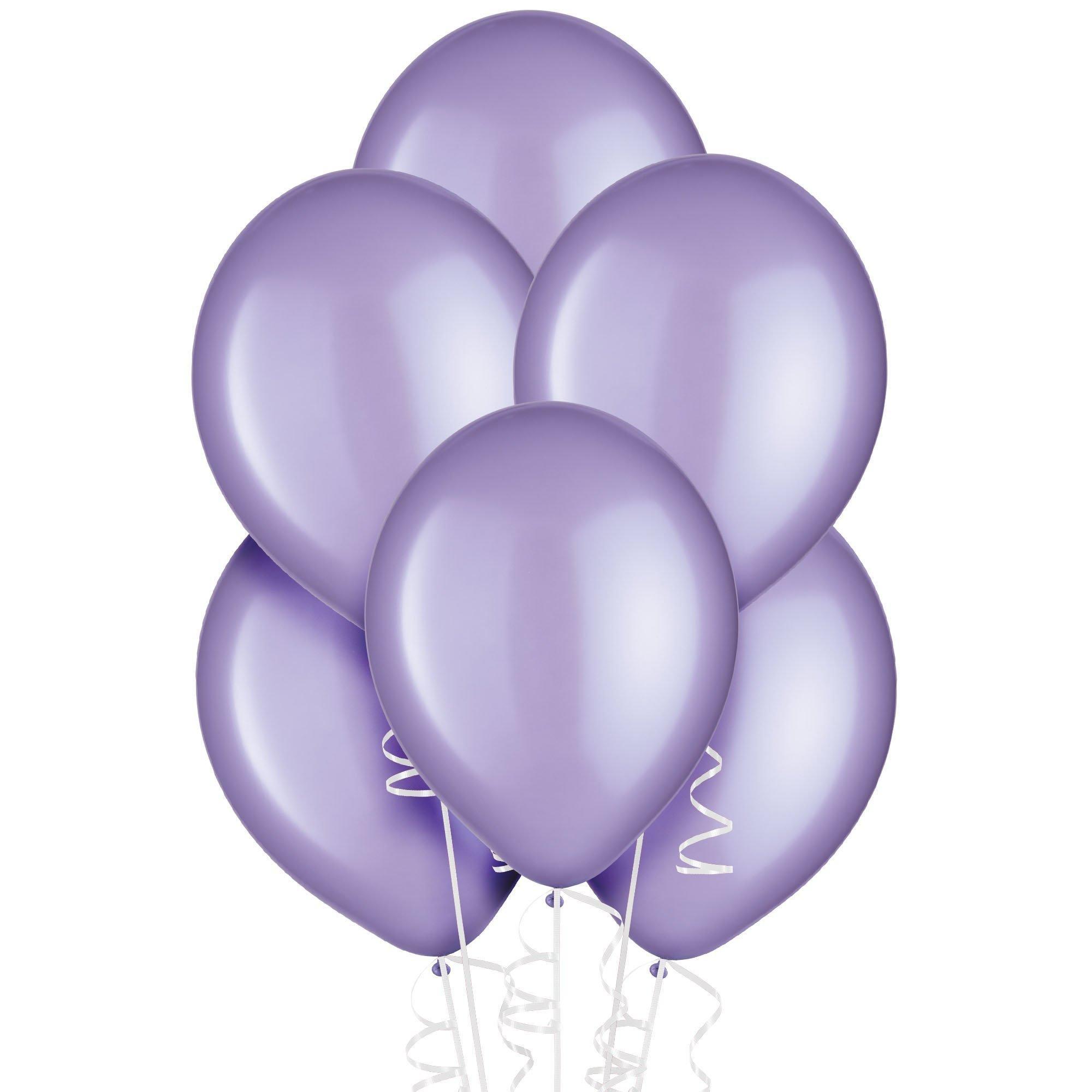 Lavender Pearl Latex Balloons