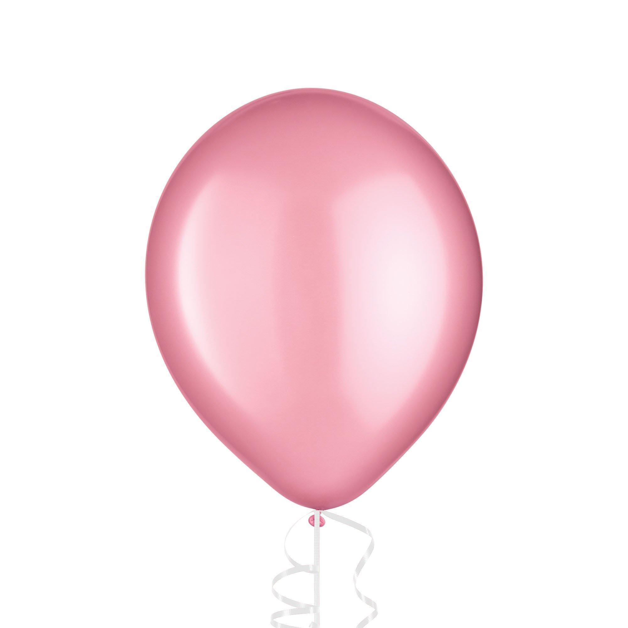 Pink Pearl Latex Balloons