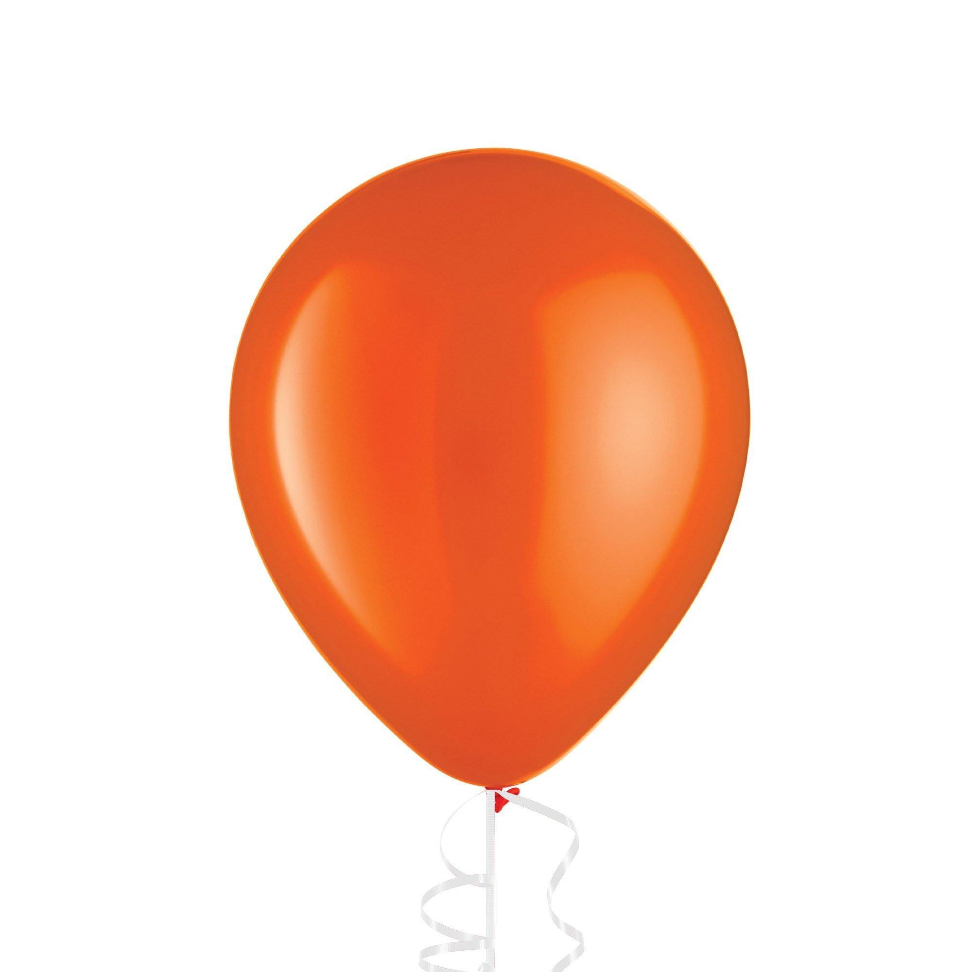 Orange Pearl Latex Balloons