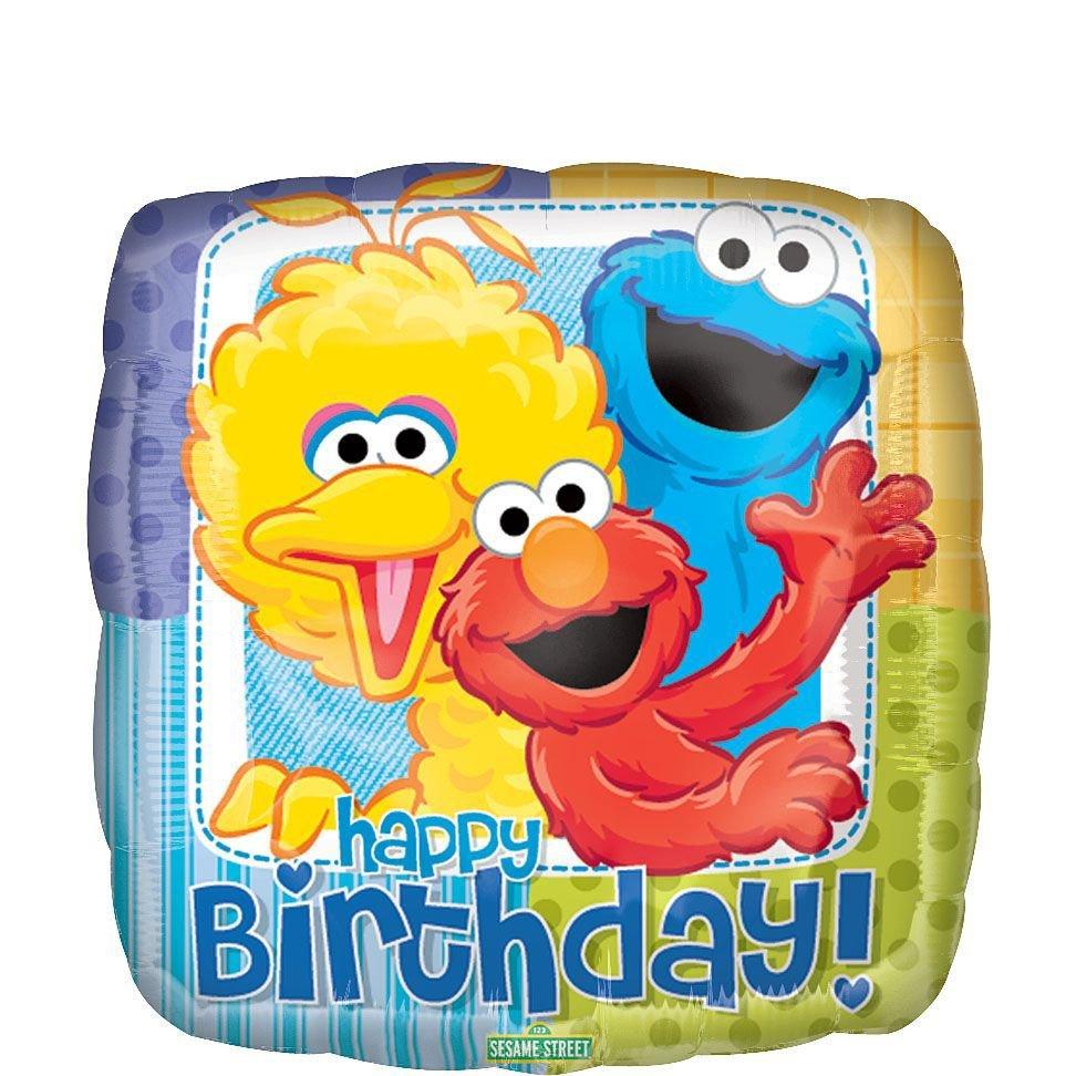 Sesame Street Cookie Monsters 3rd Birthday party supplies and Balloon  Decorations 