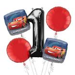 Cars Balloon Bouquet 5pc