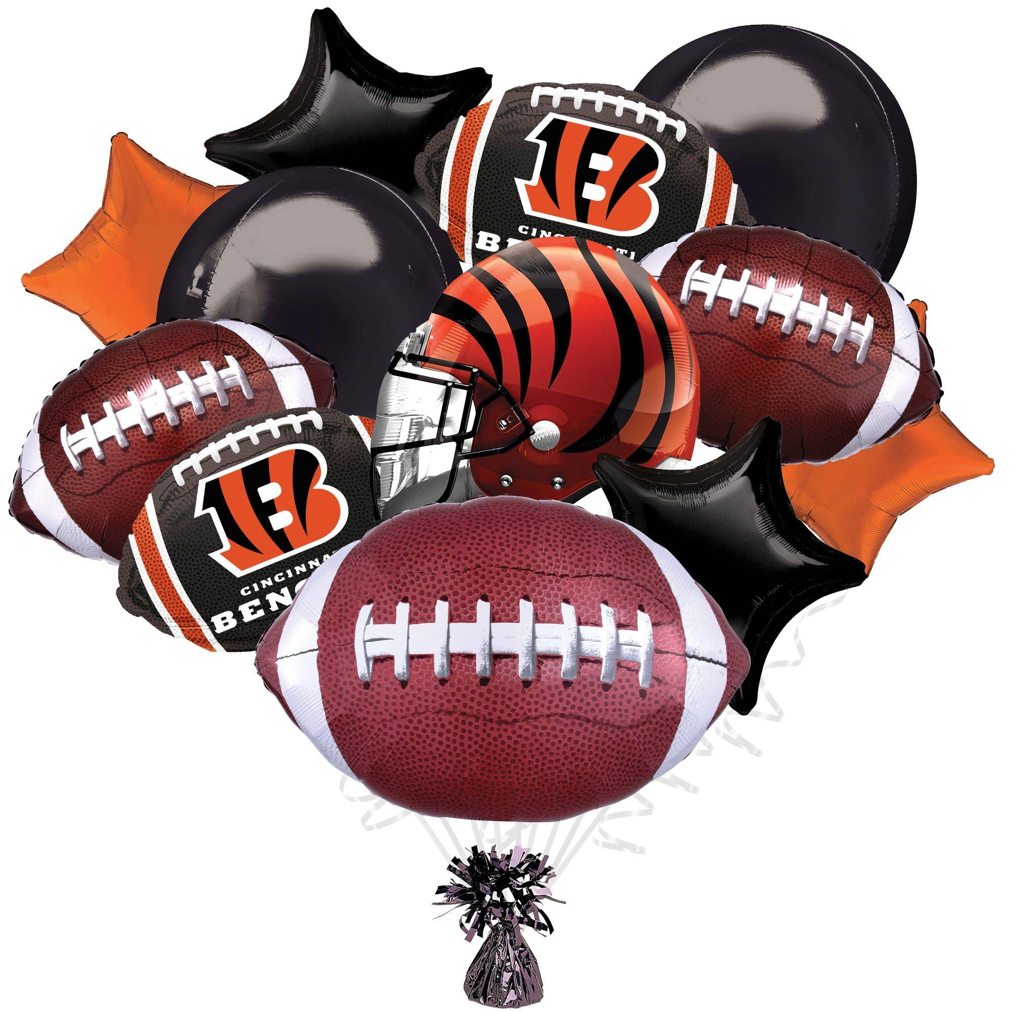 Cincinnati Bengals Foil Balloon Bouquet