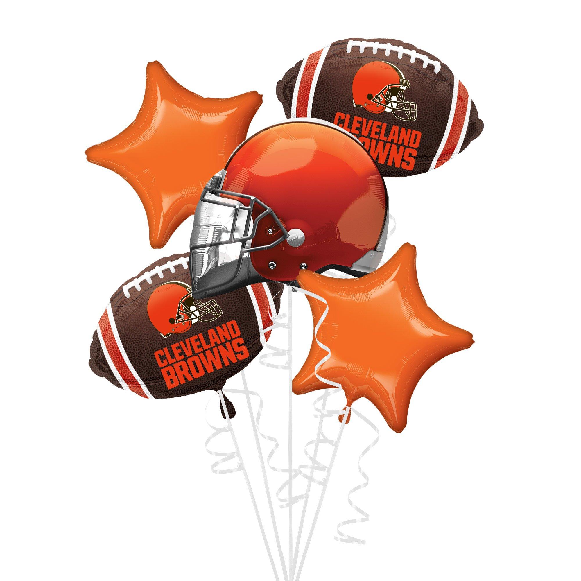 Cleveland Browns Foil Balloon Bouquet