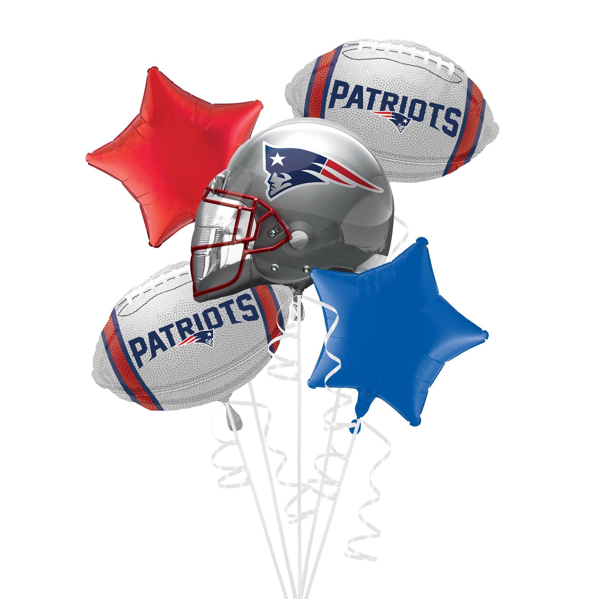 New England Patriots Foil Balloon Bouquet