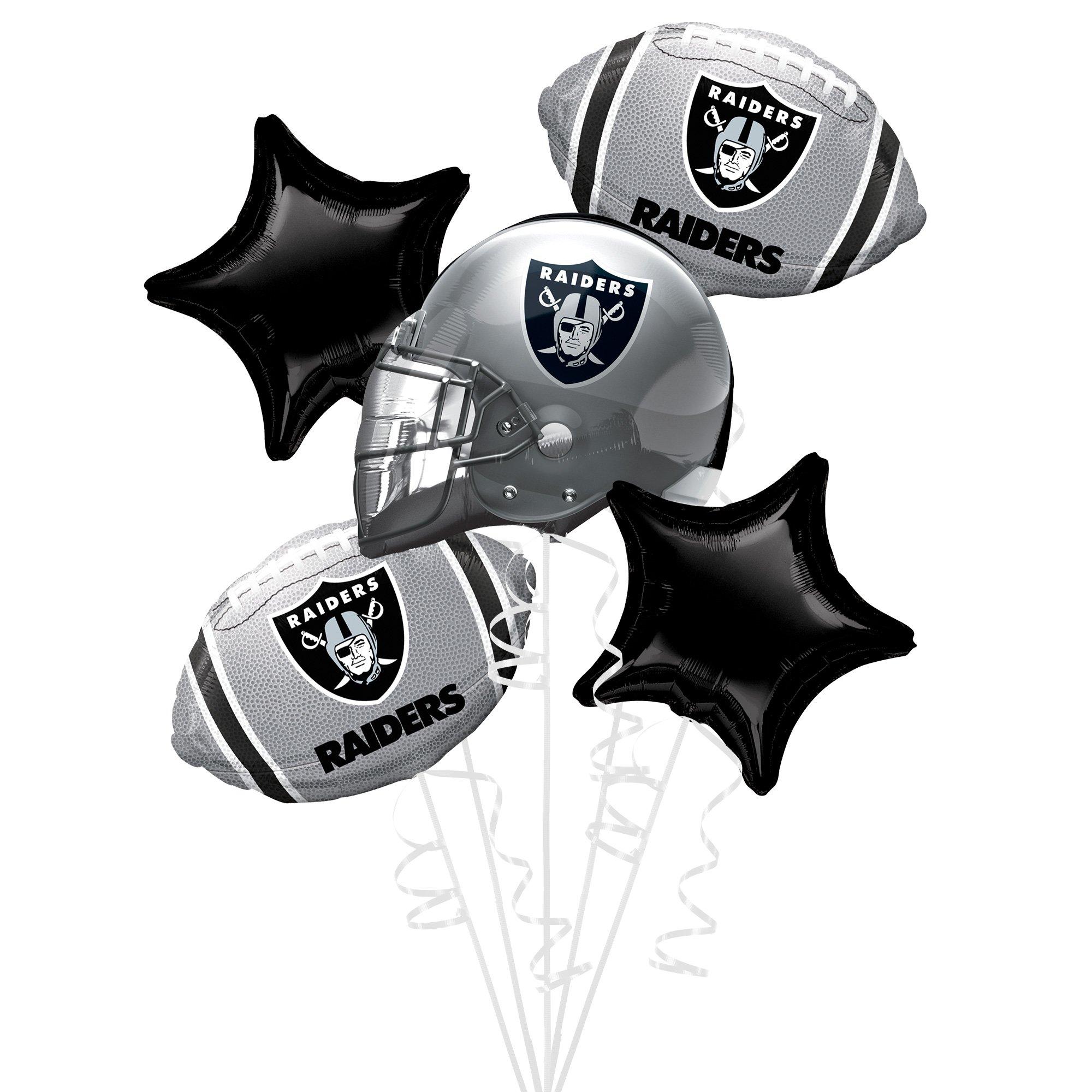 Las Vegas Raiders Foil Balloon Bouquet