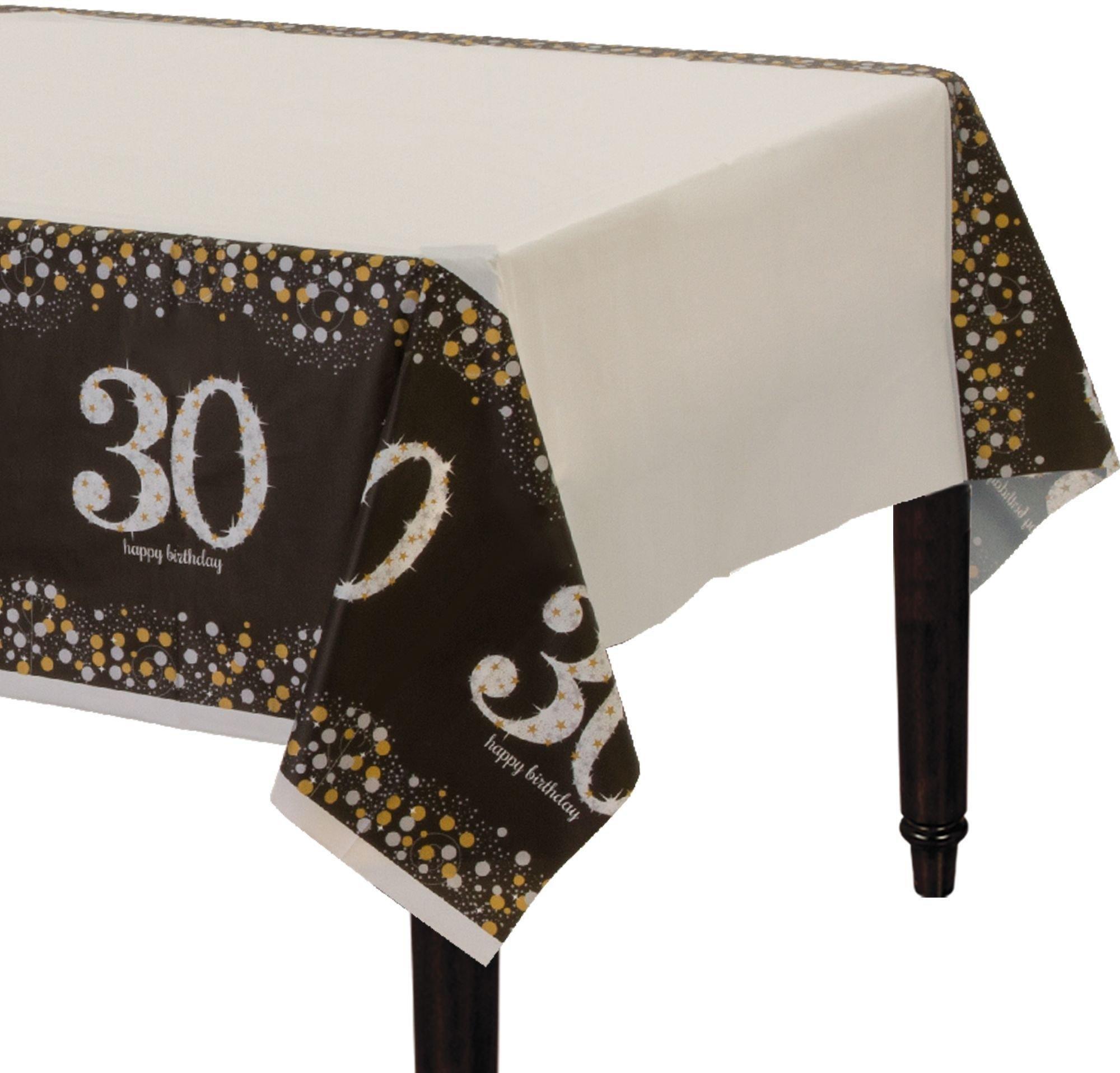 Birthday Table Cover - Sparkling Celebration