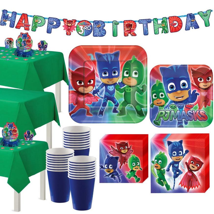 PJ Masks 5th Birthday Party Supplies 8 Guest Kit 