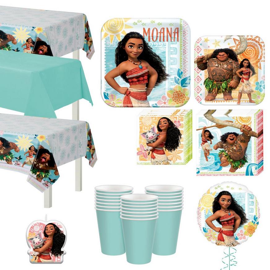 Disney Moana Tropical Party Supplies Balloon Decoration 15 pc Kit 