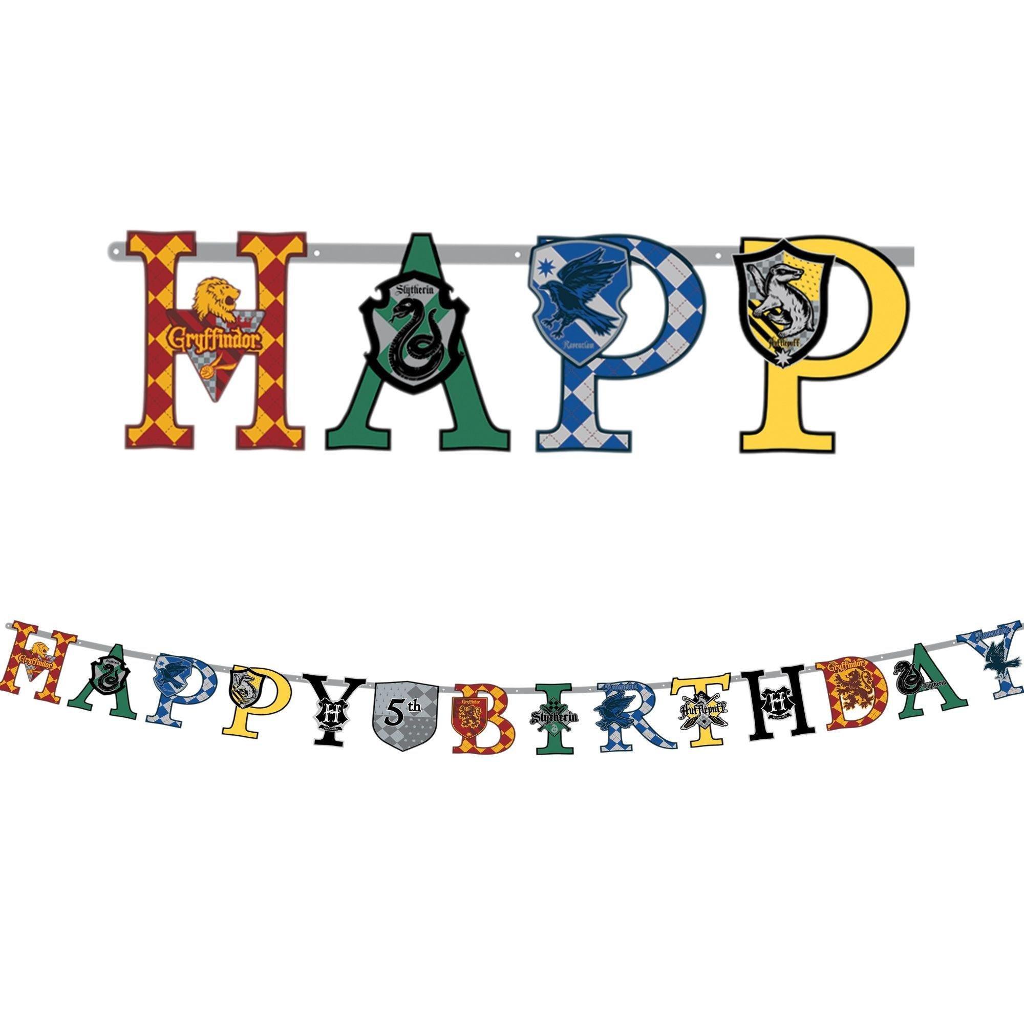 Harry Potter Party Supplies Banner Balloons Birthday Party Decoration