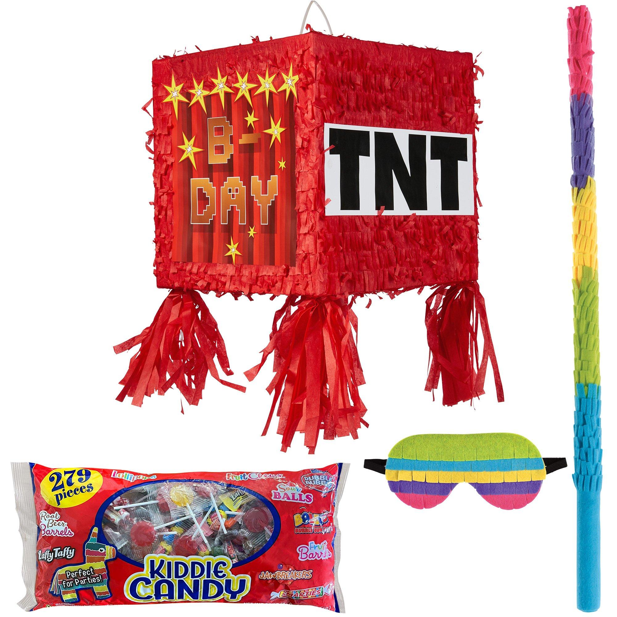 Pixelated TNT Block Pinata Kit