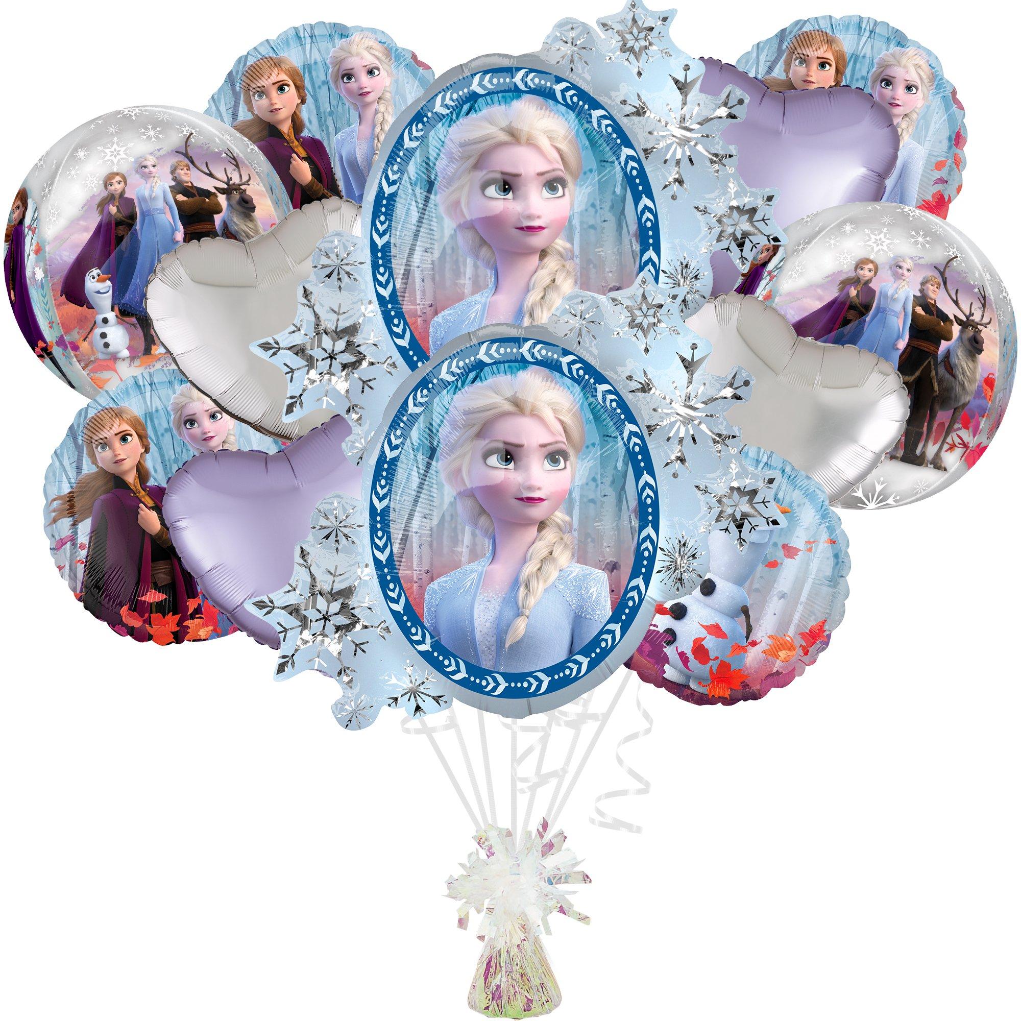 Frozen 2 Foil Balloon Bouquet, 5pc