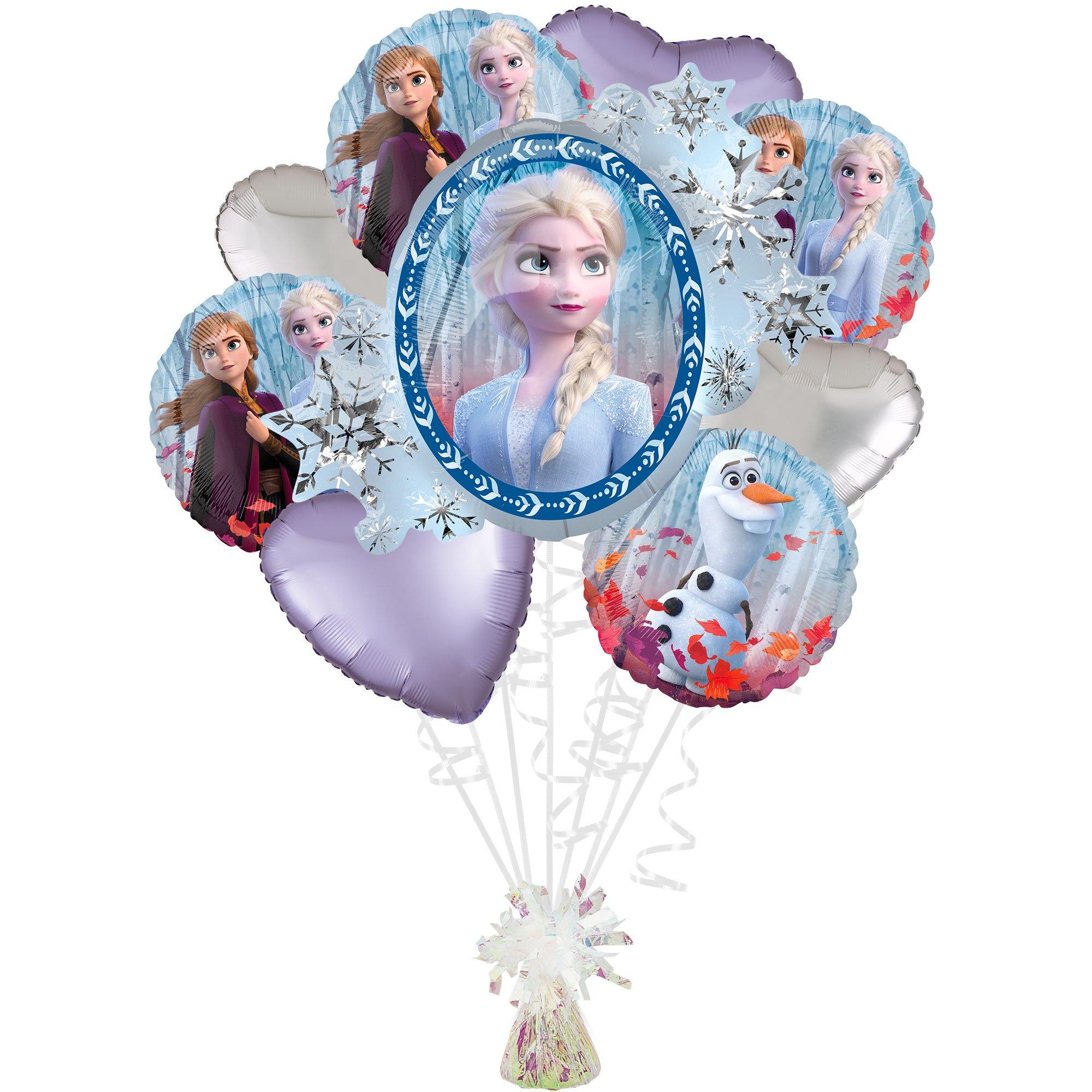 Frozen 2 Foil Balloon Bouquet, 5pc