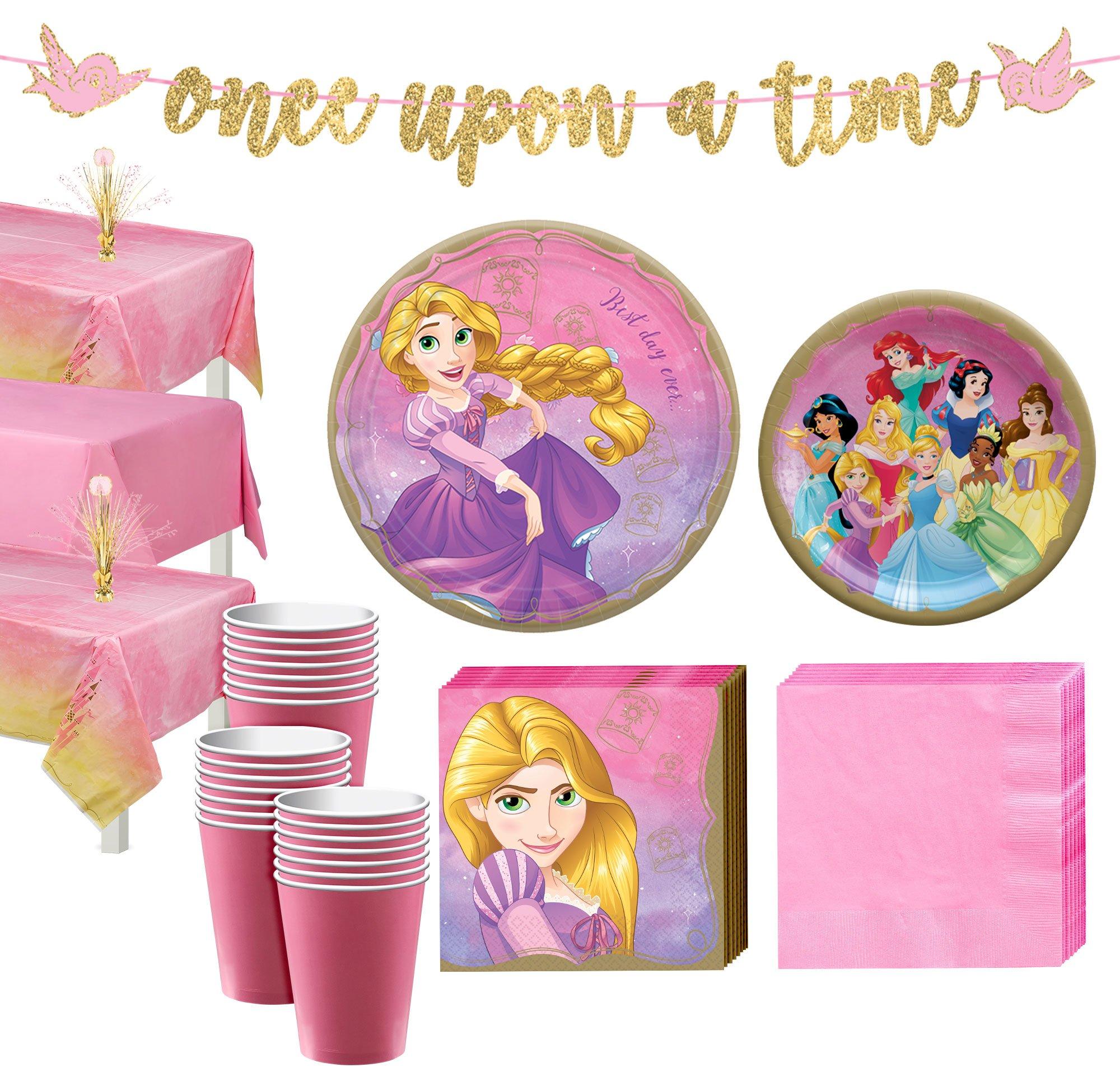 Disney Princess Rapunzel Tableware Kit for 24 Guests | Party City