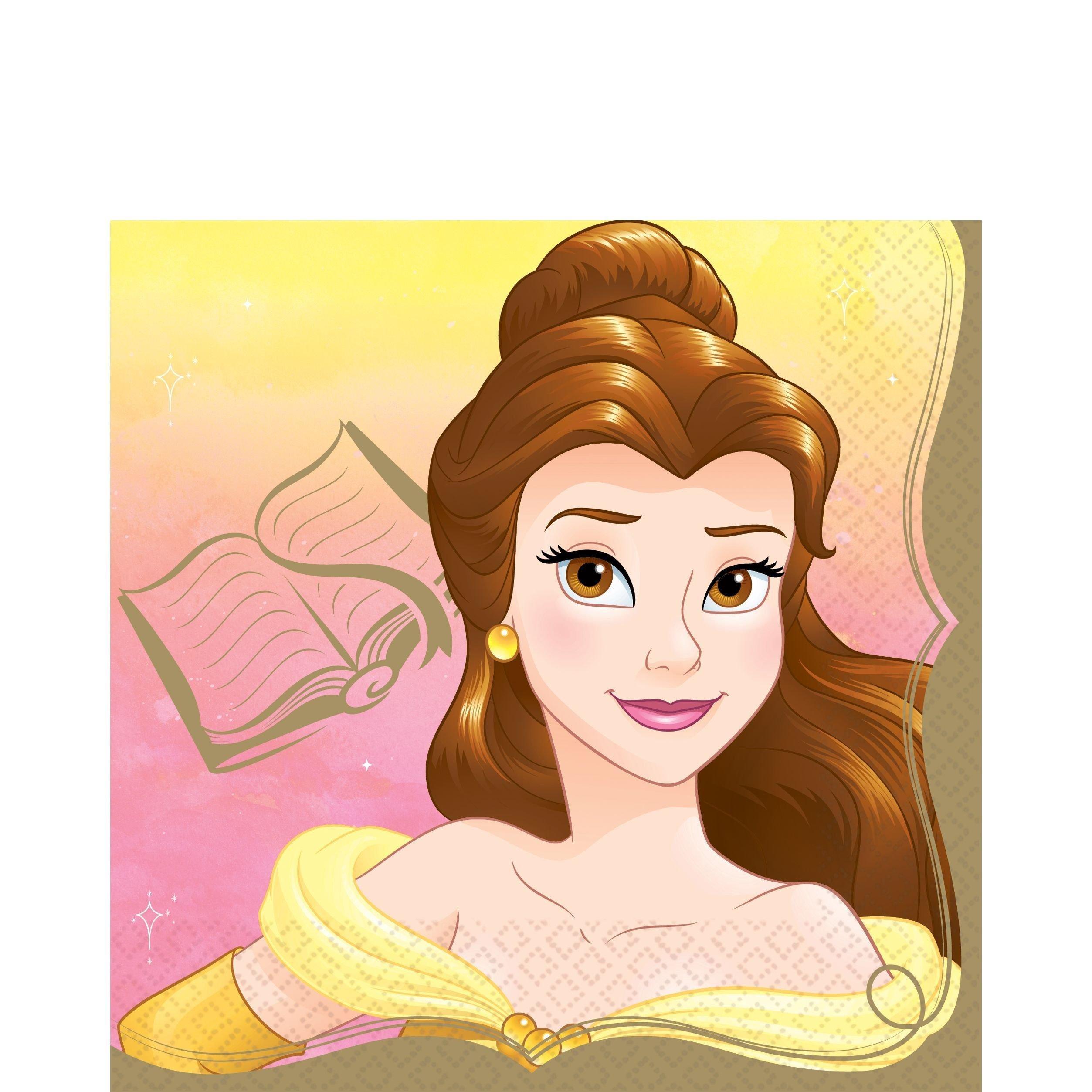Disney Princess Belle Tableware Kit for 8 Guests | Party City