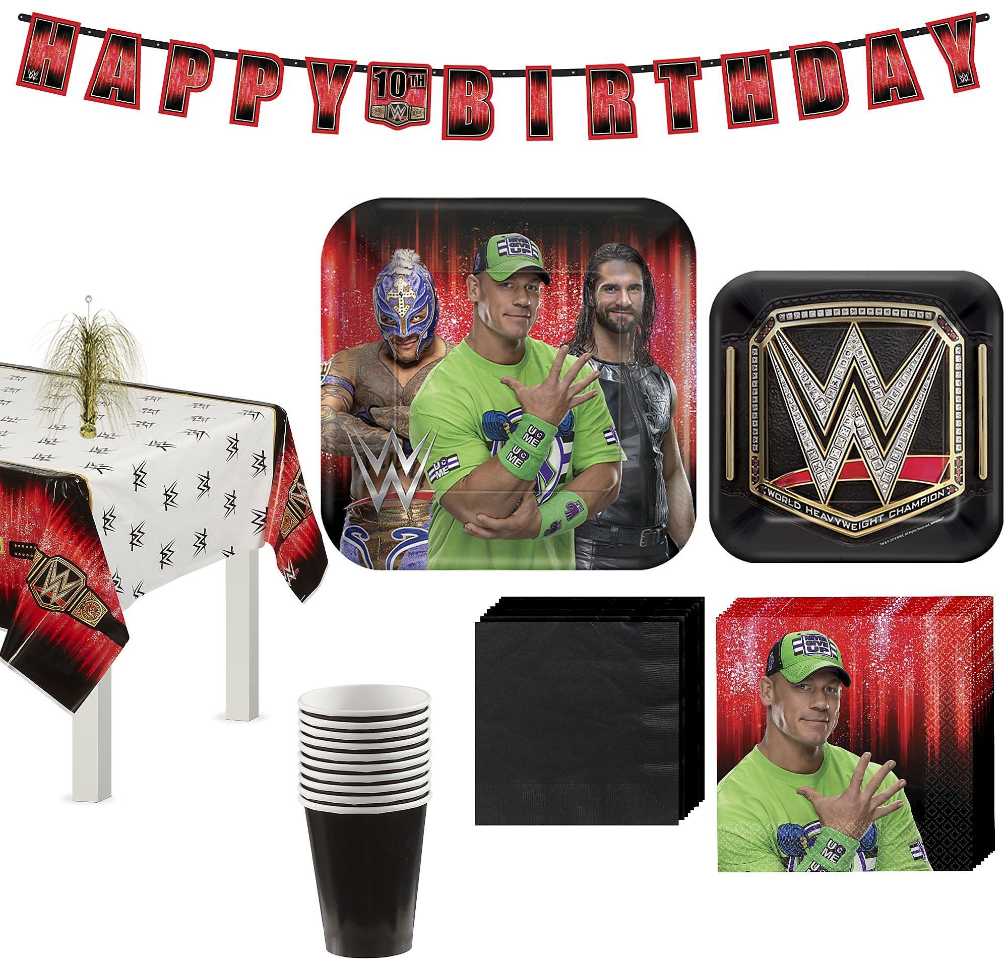 Wwe party store supplies