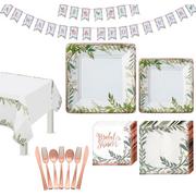Floral Greenery Wedding Tableware Kit