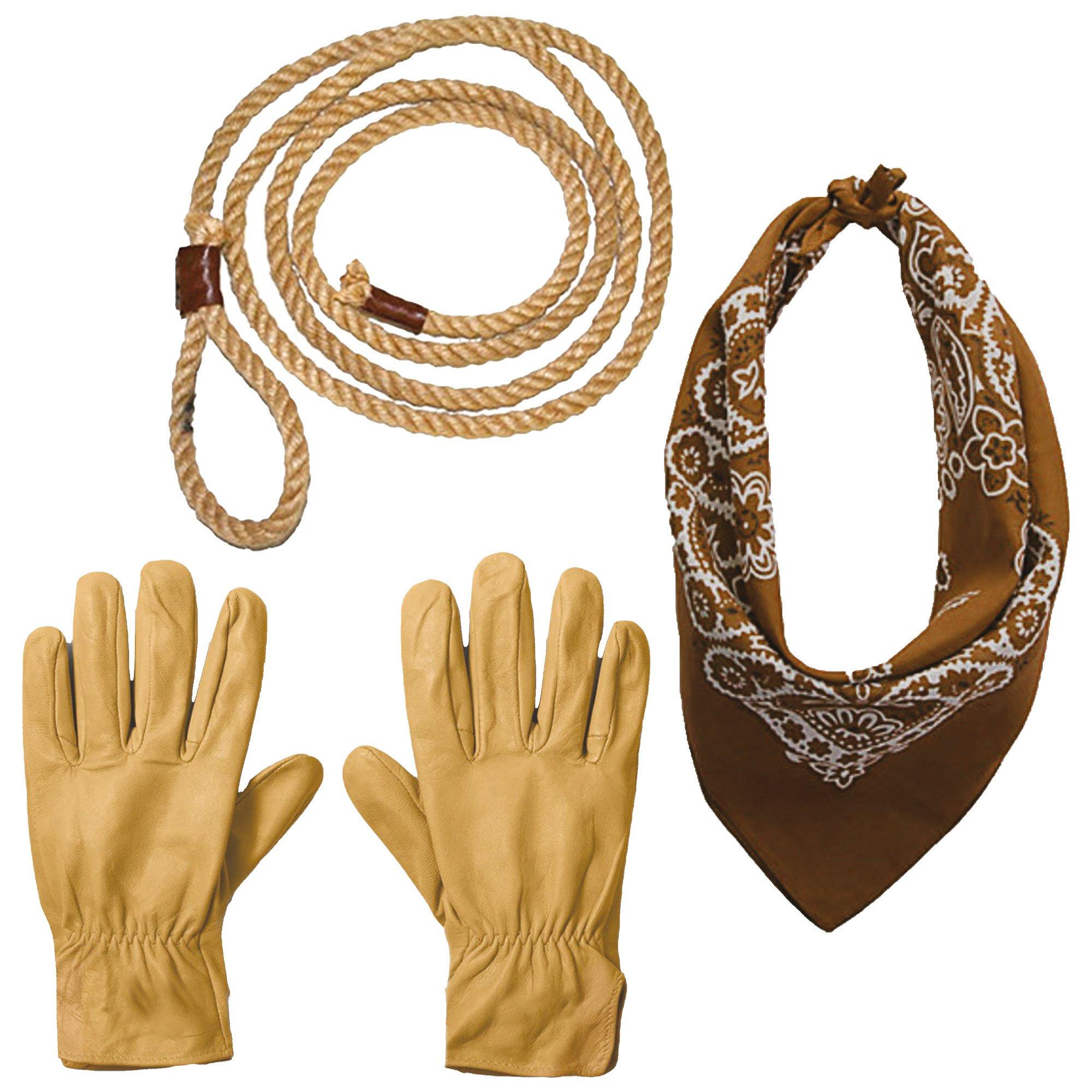 Adult Cowboy Costume Accessory Kit