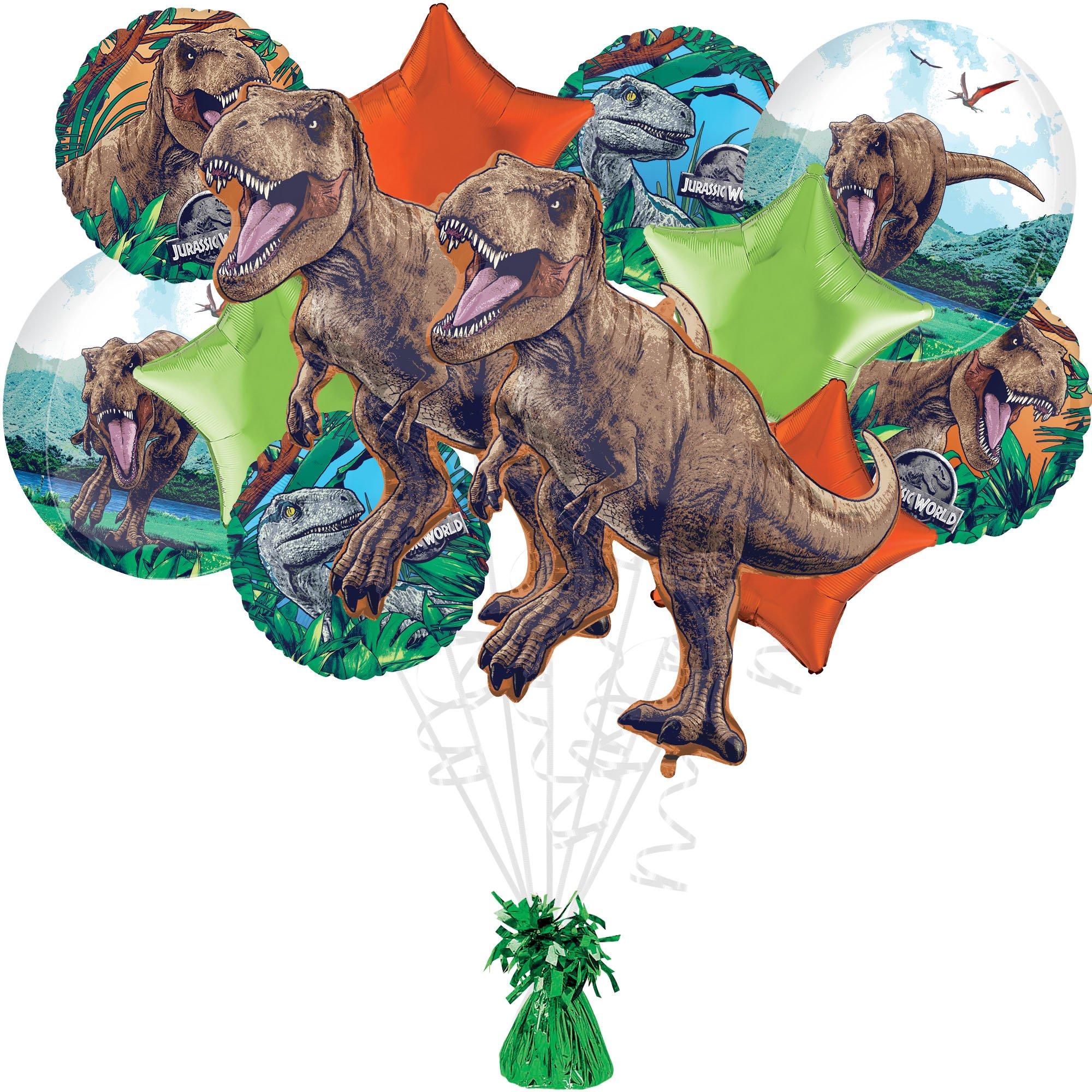 Jurassic World Foil Balloon Bouquet, 5pc
