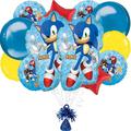 Premium Sonic the Hedgehog 2 Foil Balloon Bouquet, 8pc