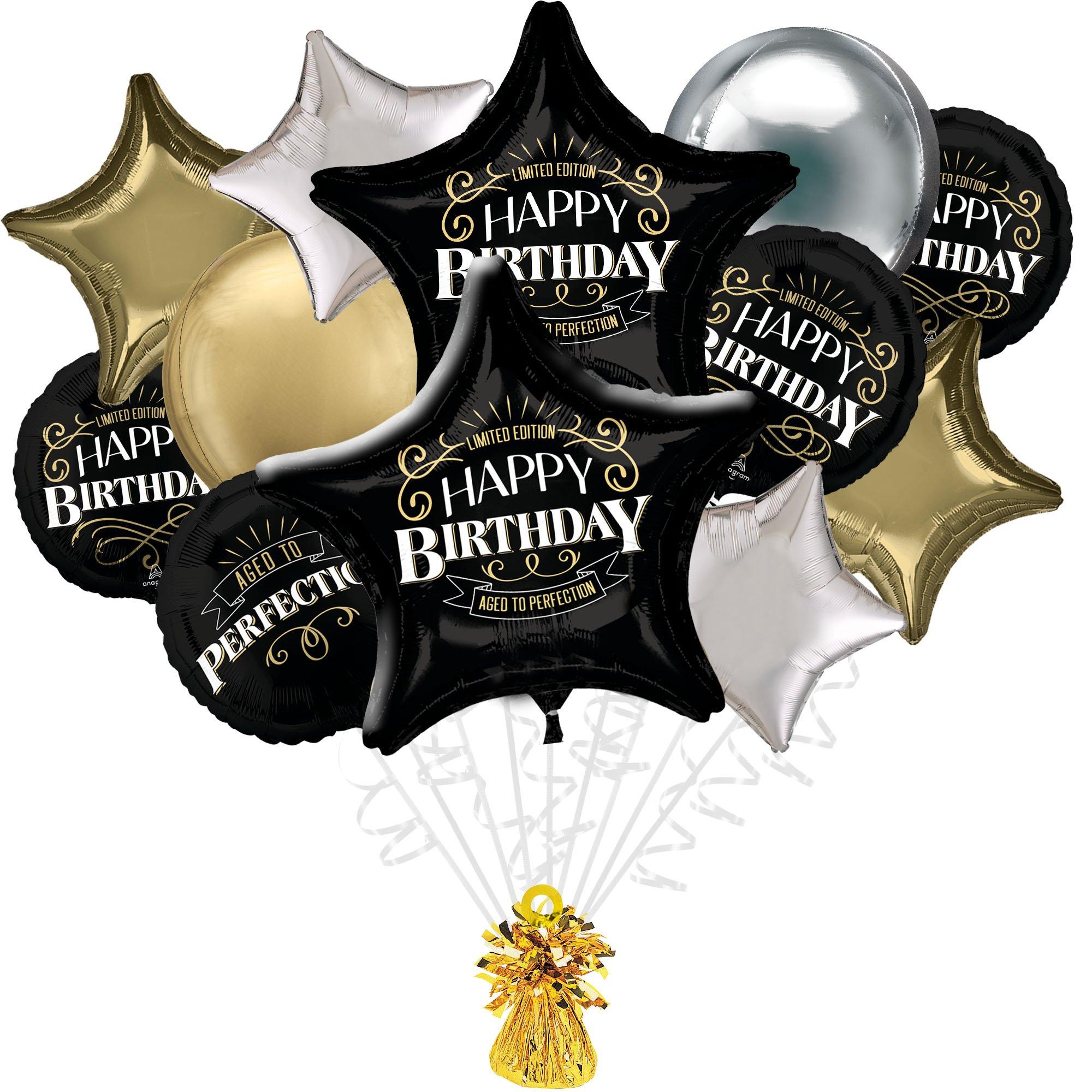  Birthday Party Supplies 212pcs Birthday Party Decorations  Include Backdrop, Happy Birthday Banner, Tableware Set, Tablecover,  Cake＆Cupcake Toppers, Foil Balloons, Latex Balloons Set : Toys & Games
