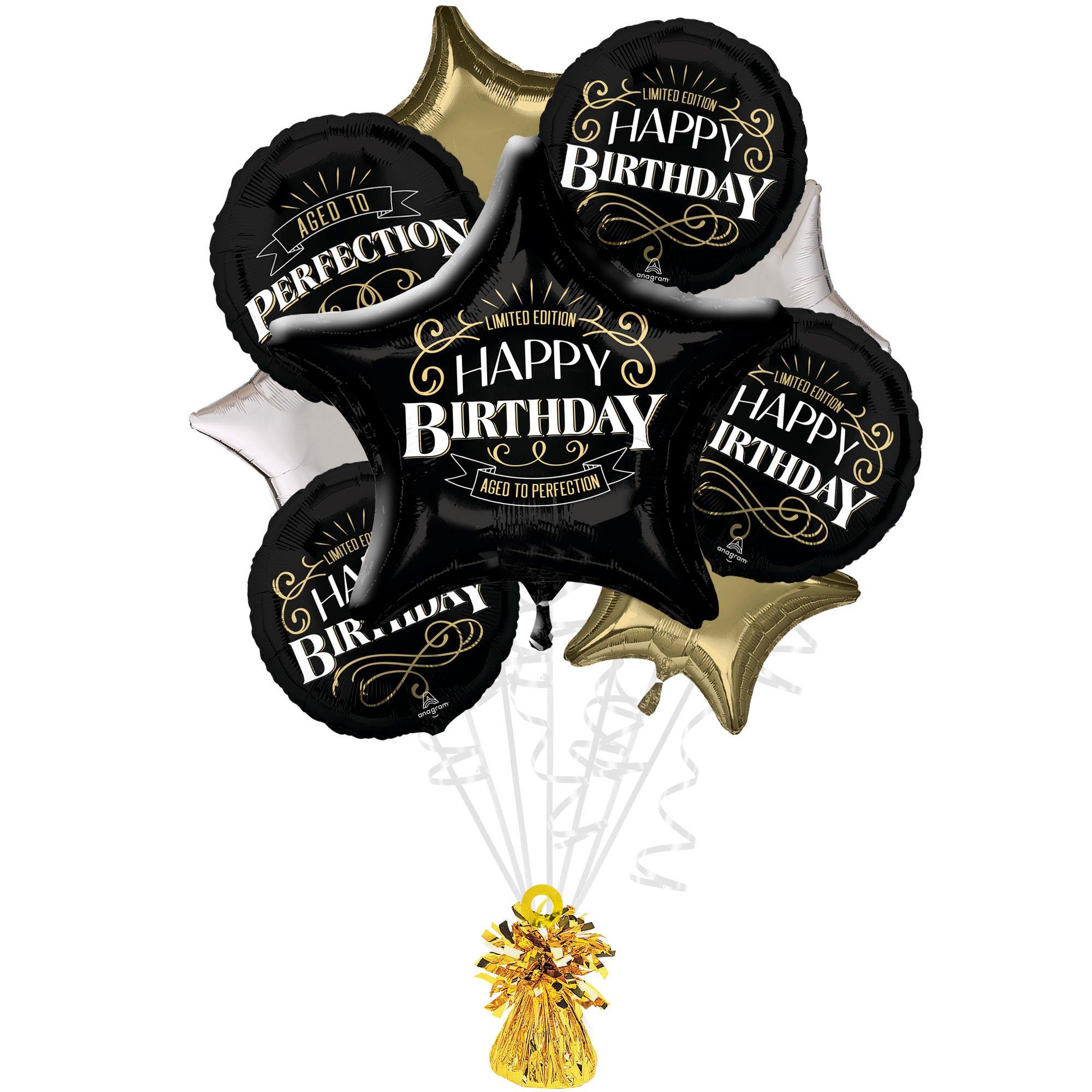 Foil Balloons Weight Small Black for Balloons Delivery - Balloon