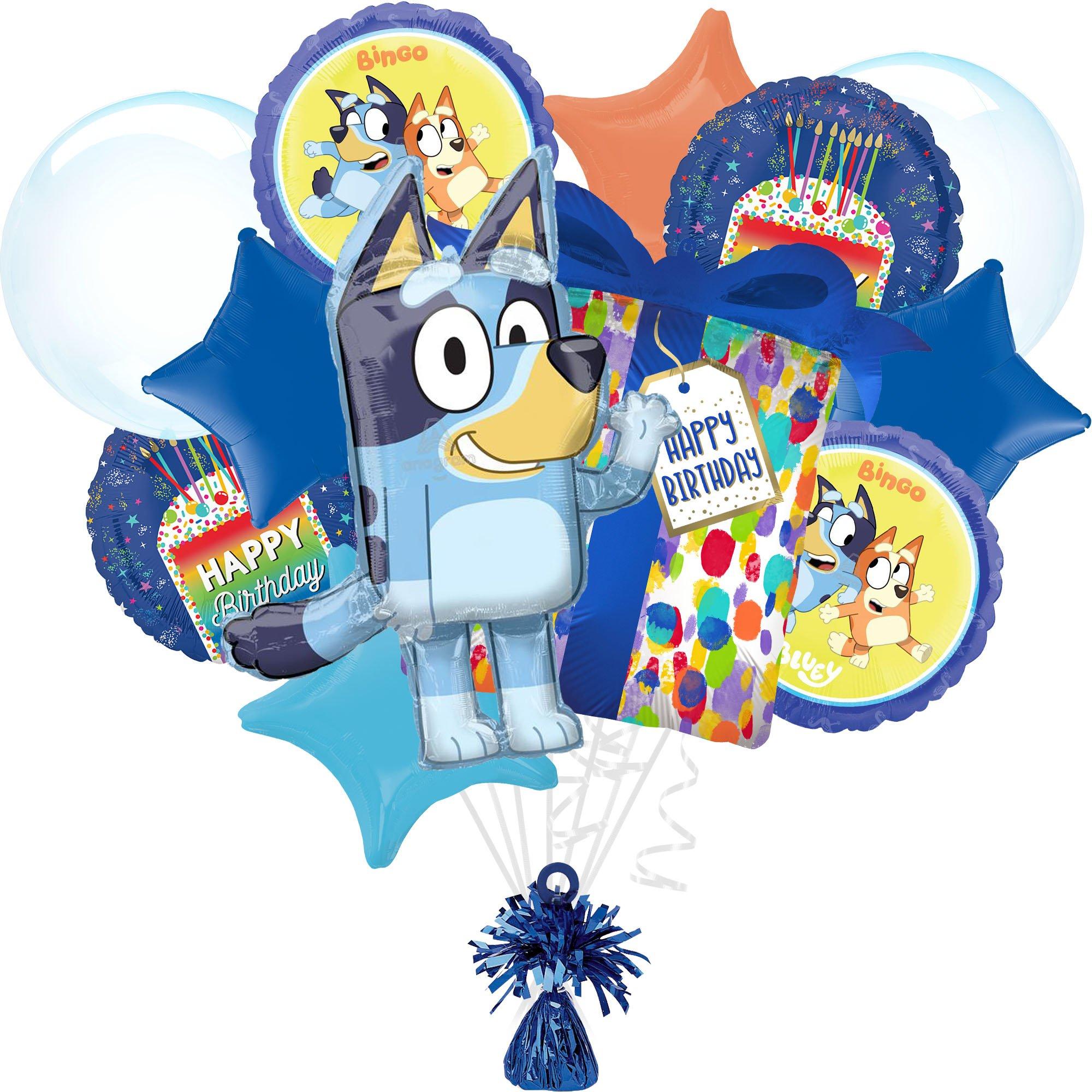  Pull String Bluey Cardstock & Tissue Paper Pinata, 17.5in x  21.75in : Toys & Games