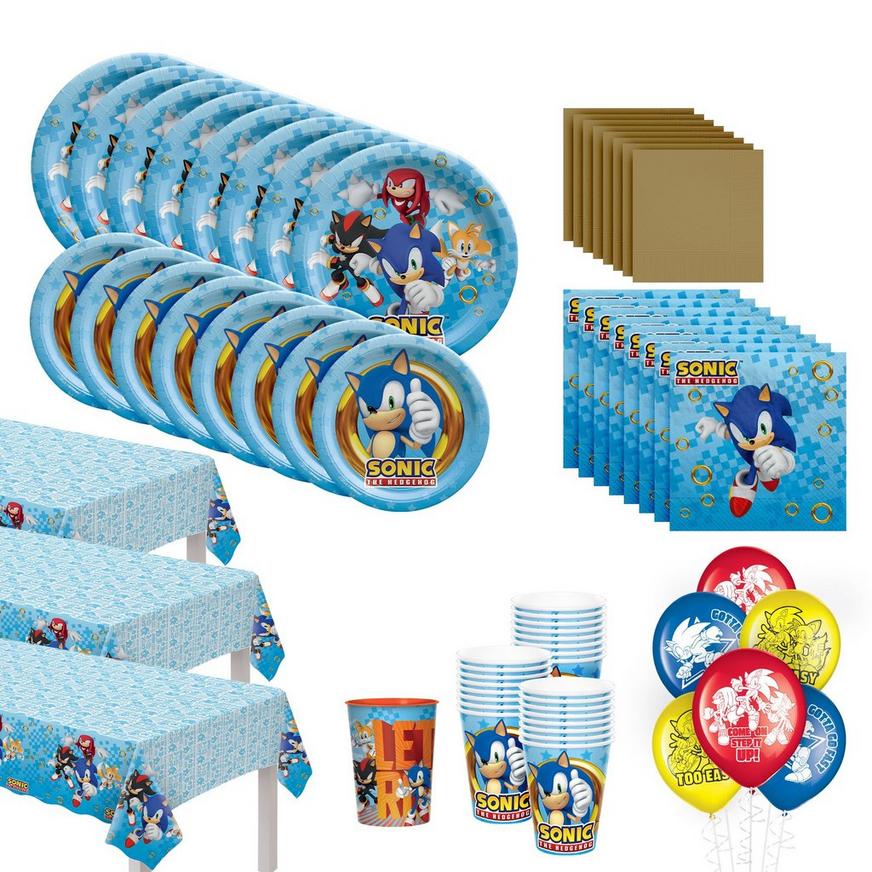 Sonic Birthday Party Decorations, Sonic Party Supplies, Sonic