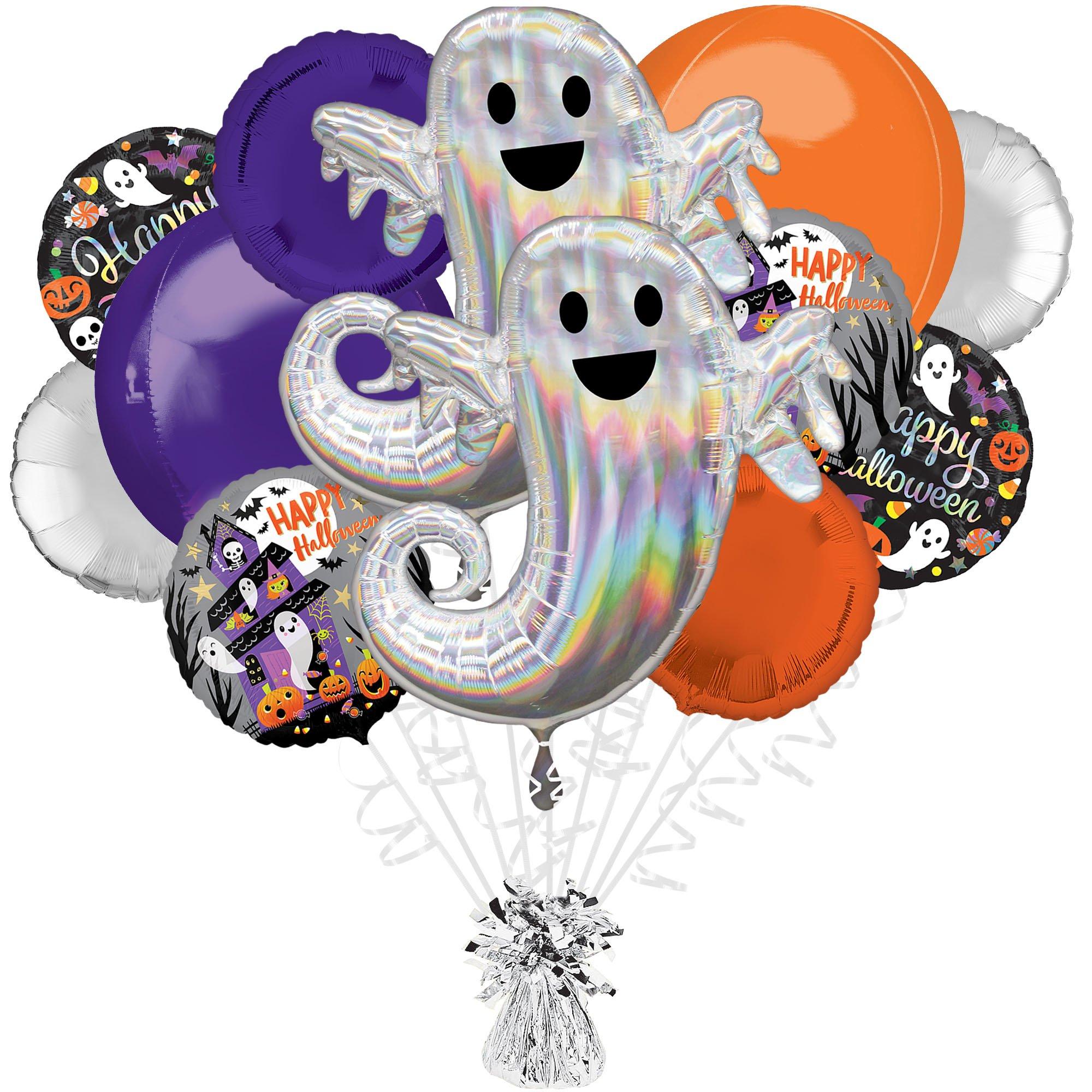 Haunted House Halloween Foil Balloon Bouquet