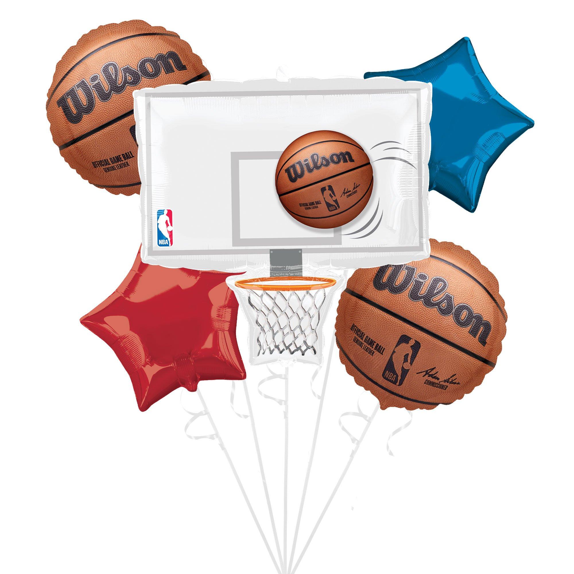 Wilson Basketball Foil Balloon Bouquet