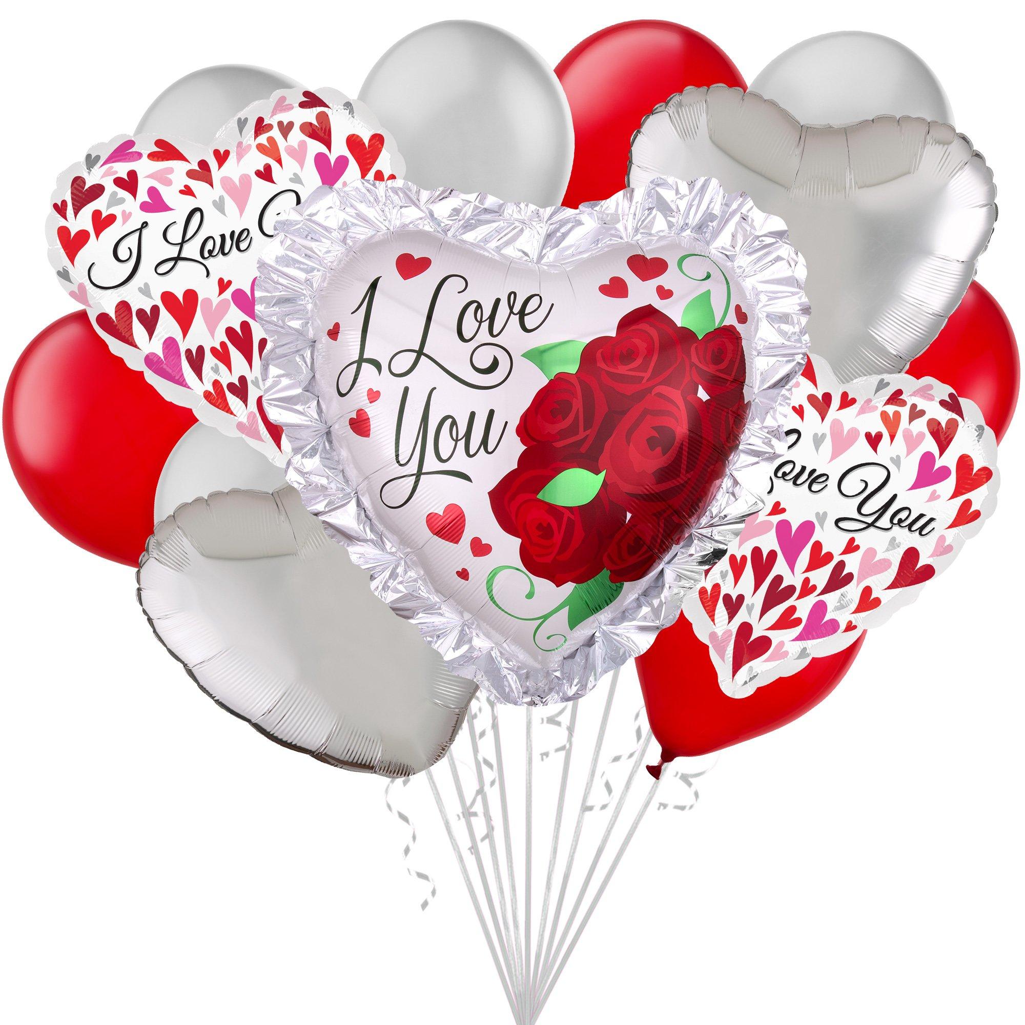 Ornament Collection H192150-BO Happy Love Balloons Springtime Valentine  Double-Sided Garden D, 1 - Ralphs