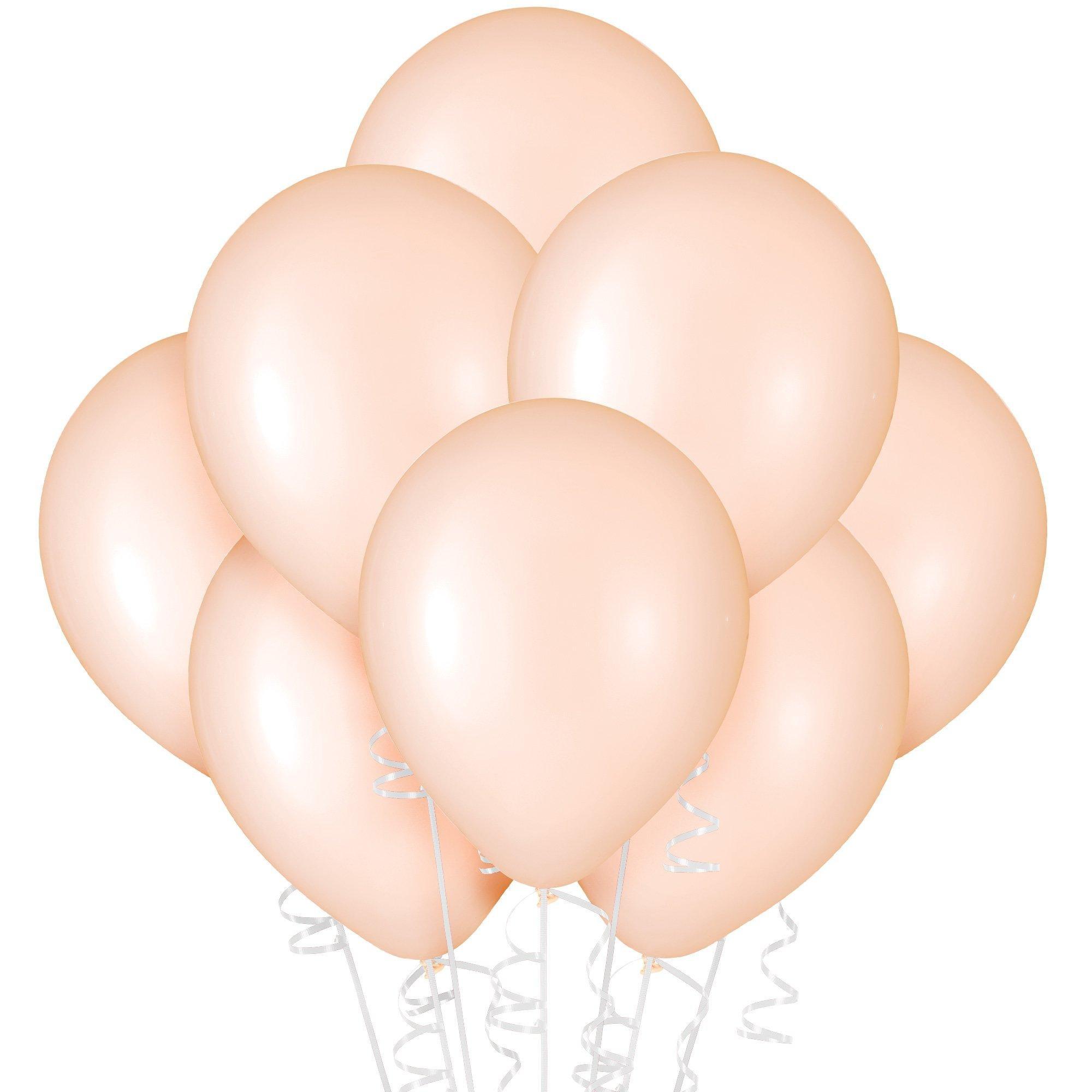 Mellow Peach Premium Latex Balloons - Luxaire™