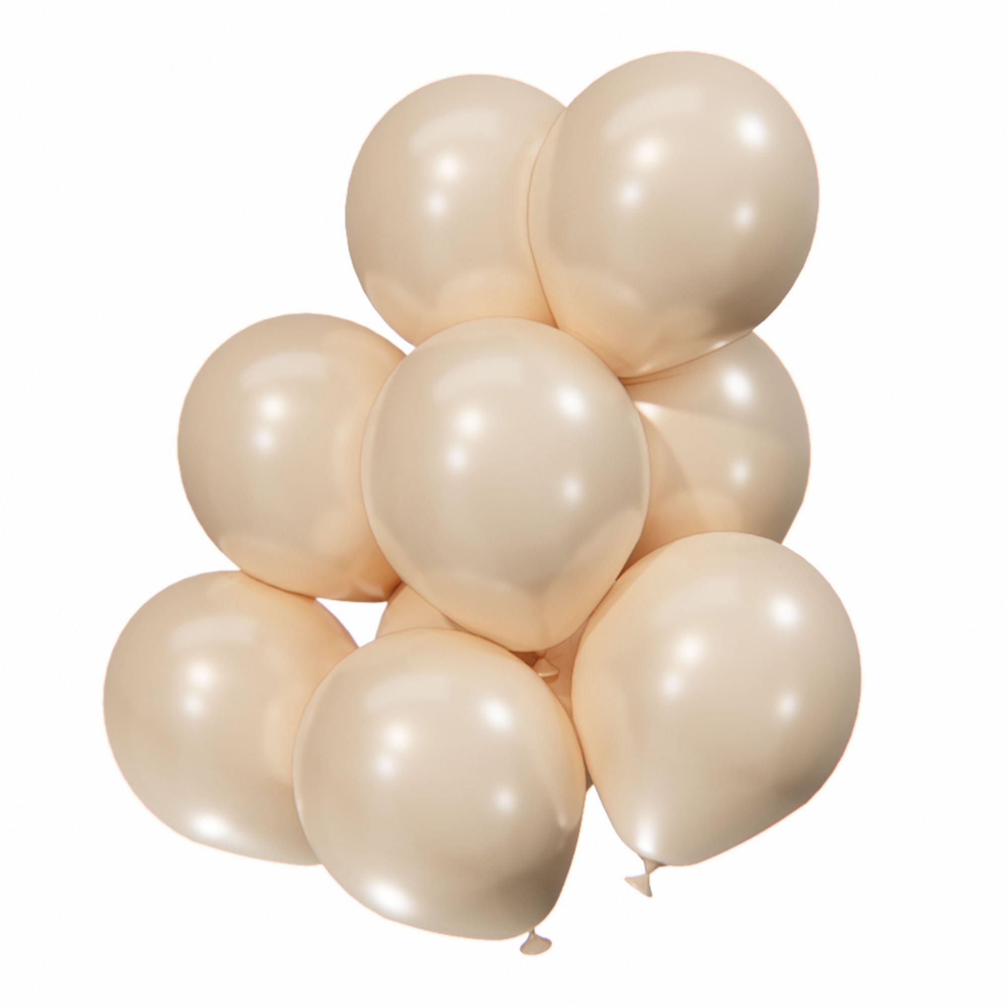 50ct, 5in, Mellow Peach Premium Mini Latex Balloons - Luxaire™