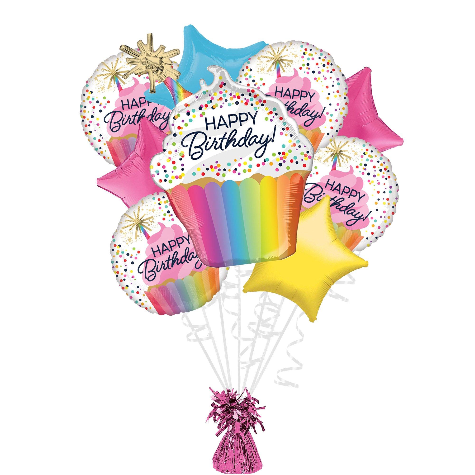 Confetti Sprinkle Birthday Foil Balloon Bouquet