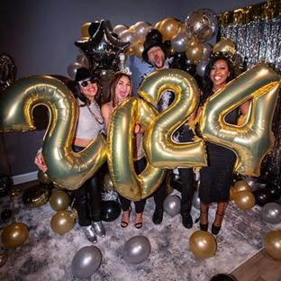 New Year's Eve, Helium Balloons, Balloon Expert