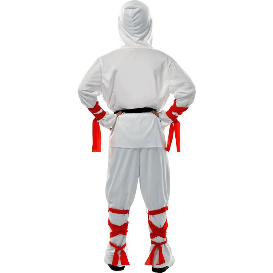 Boys White Warrior Ninja Costume