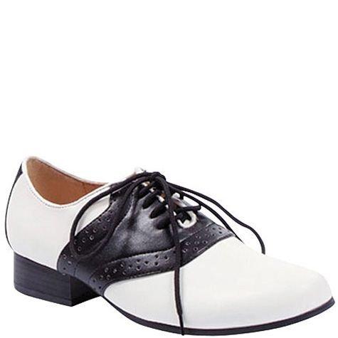 Black Saddle Shoe