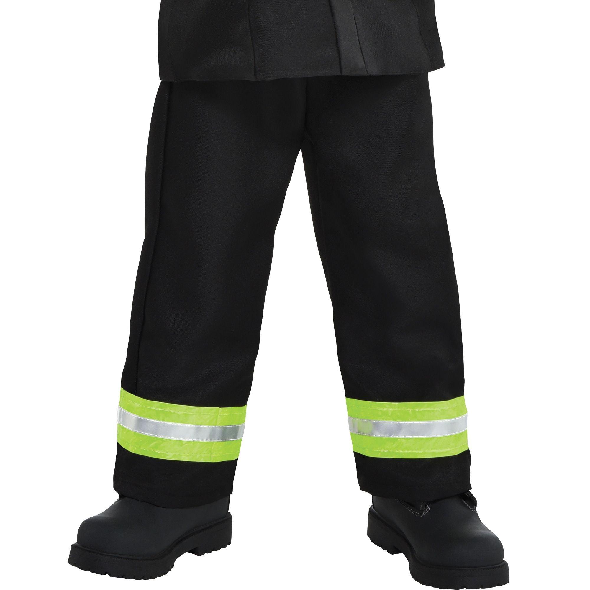Boys Reflective Firefighter Costume 