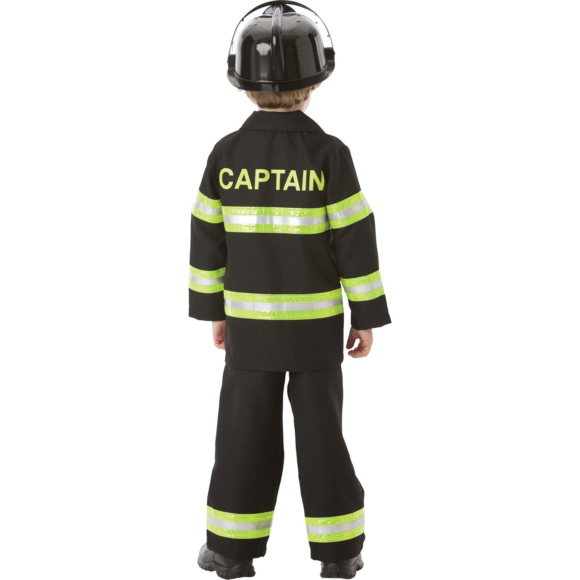 Boys Reflective Firefighter Costume