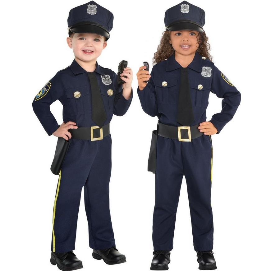 Ultimate All-In-One Police Costume For Kids By Dress Up America Police Toys 
