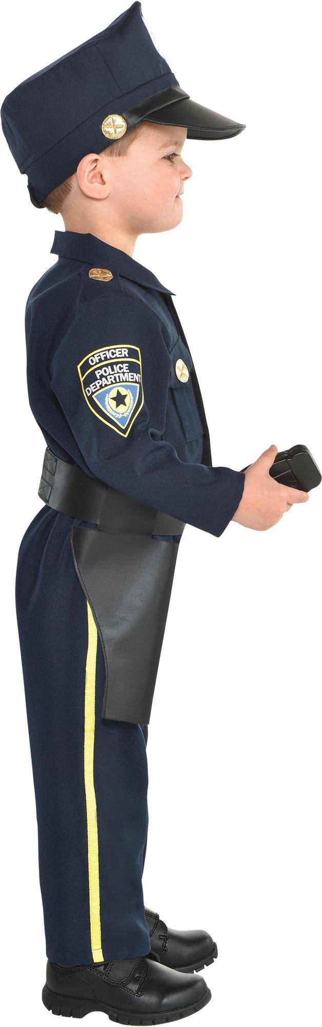 Deluxe Toddler Police Officer Costume