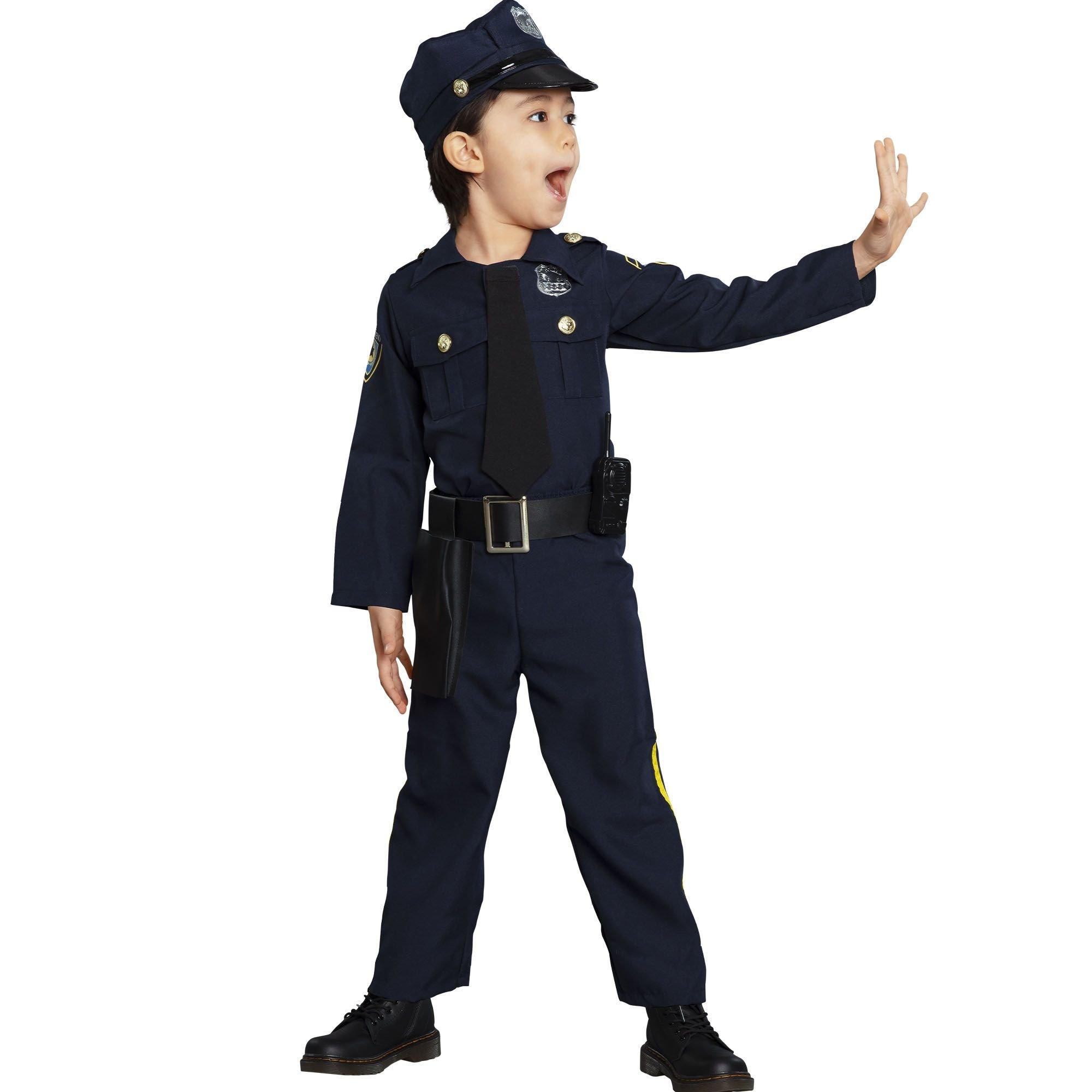 Toddler Police Officer Ride-Along Costume with Sound by Spirit Halloween
