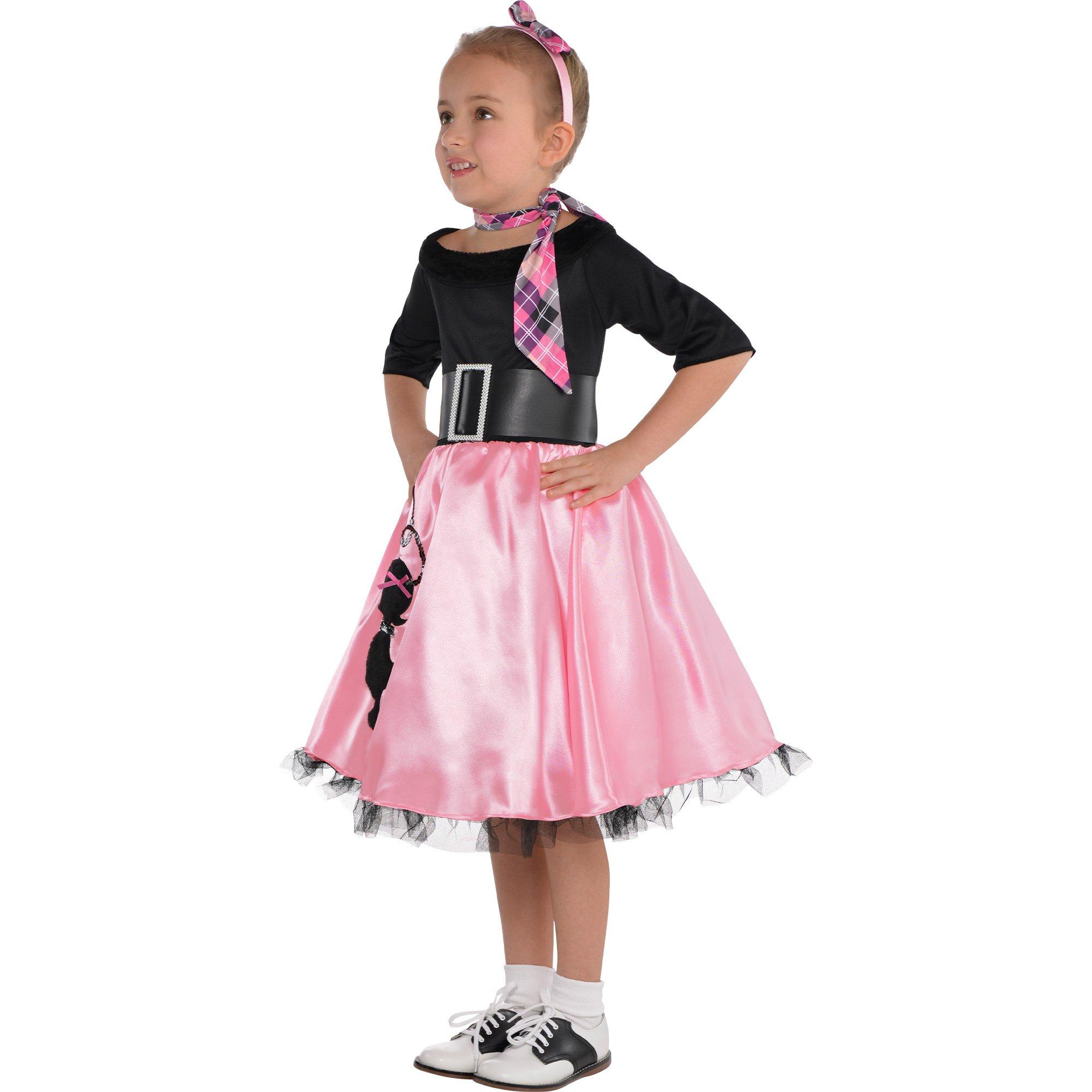 Girls Miss Sock Hop Costume