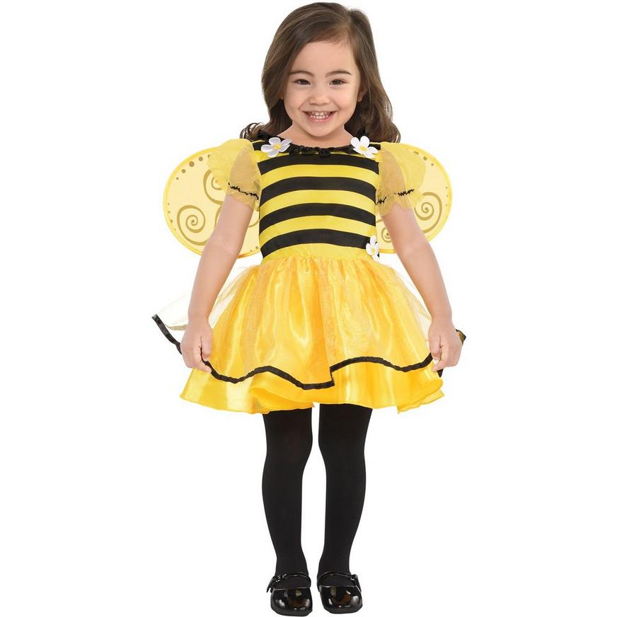 Little Bee Bumble Animal Insect Fancy Dress Up Halloween Toddler Child Costume 