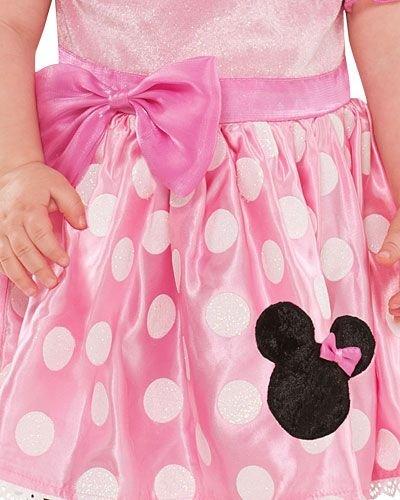 minnie mouse pink polka dot dress