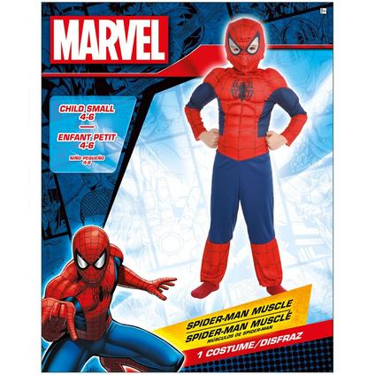 Boys Classic Spider-Man Muscle Costume