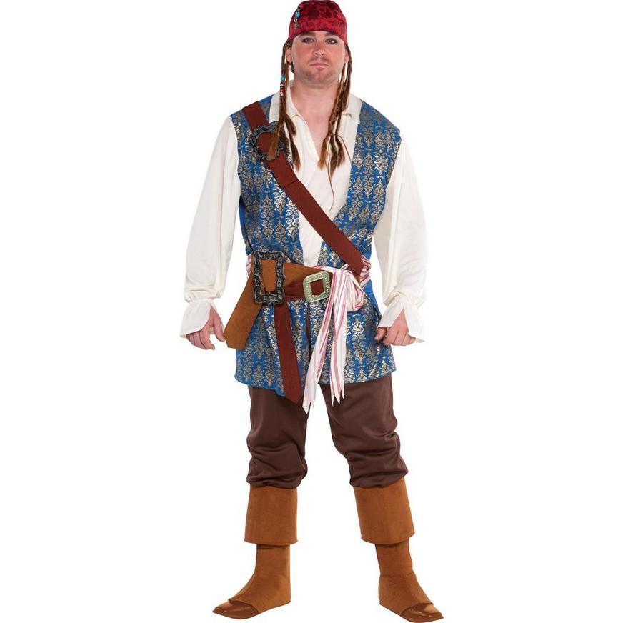 Adult Jack Sparrow Pirate Costume Plus Size