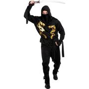 Adult Black Dragon Ninja Costume