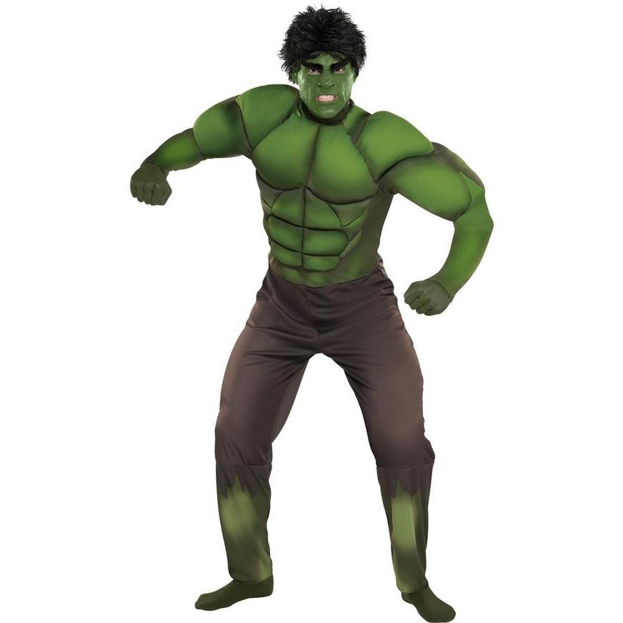 Avengers Hulk Head Over-the-Head Latex Masque Adulte Halloween Cosplay Costume 