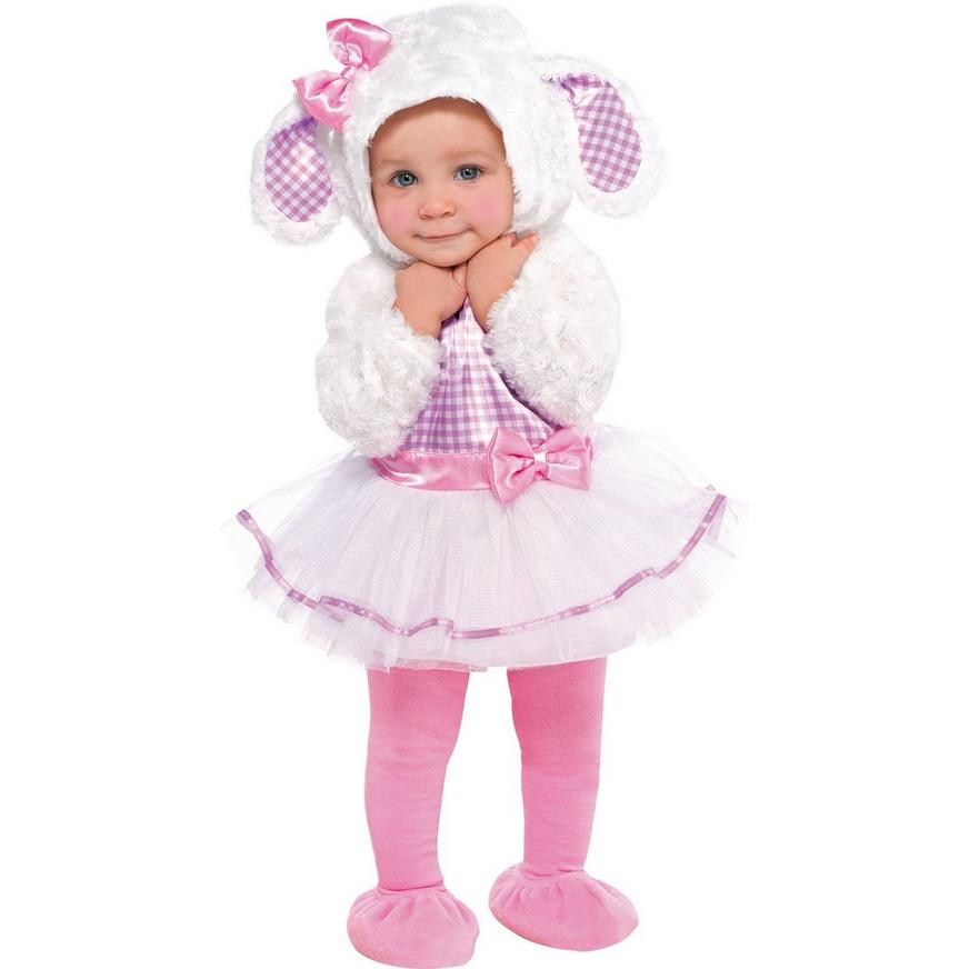 New Pink Lamb Infant Costume 2 Piece Set Size 12-18 Months 