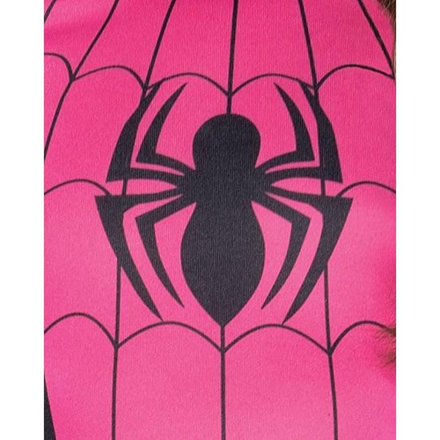 Girls Pink Spider-Girl Costume